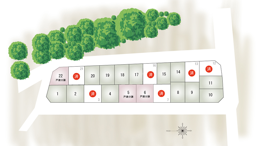 東園田2丁目ニュータウン新築注文住宅・分譲地情報