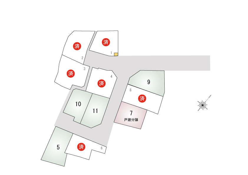 安土駅前ニュータウン新築注文住宅・分譲地情報