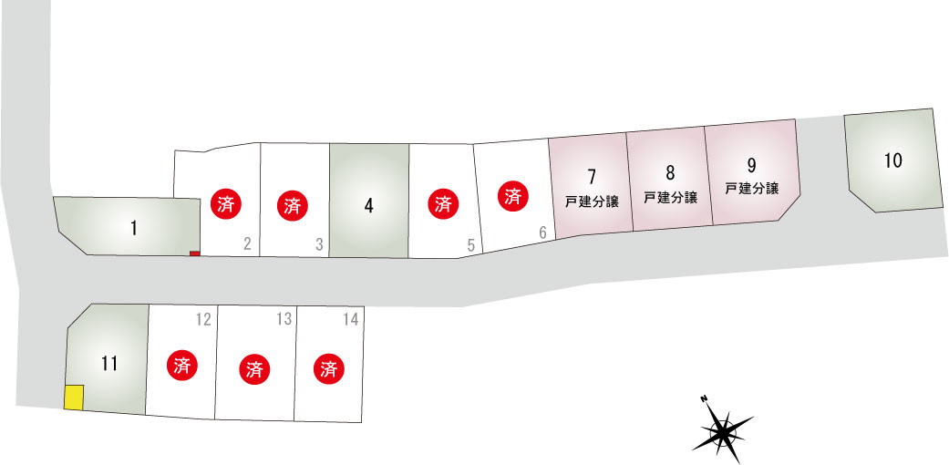 坂本2丁目ニュータウン新築注文住宅・分譲地情報