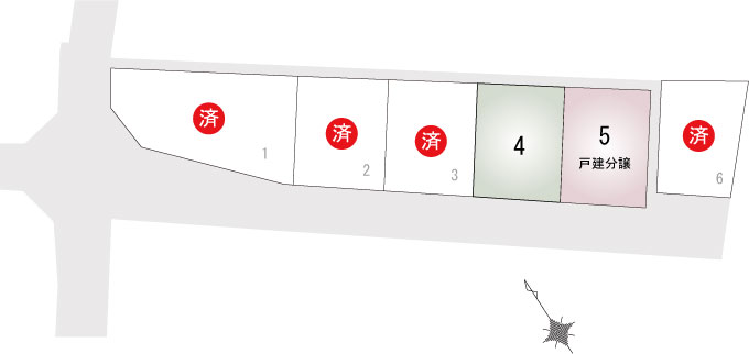 下之郷1丁目3期新築注文住宅・分譲地情報